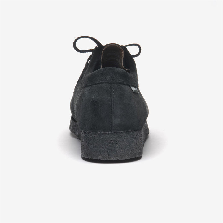 Black Men's Low Cut Leather Moccasins for Leisure 5