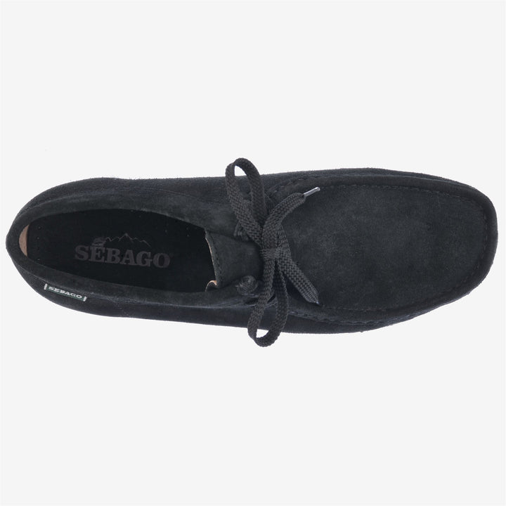Black Men's Low Cut Leather Moccasins for Leisure 4