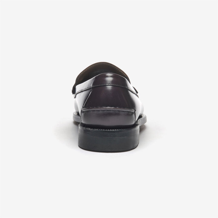 Mocassins classiques en cuir marron foncé pour hommes 5