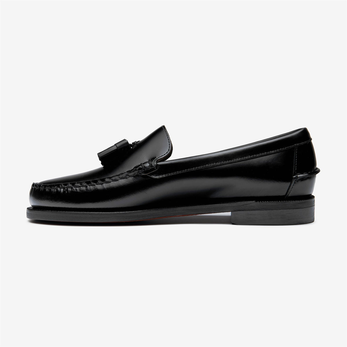 Black Men's Leather Loafer