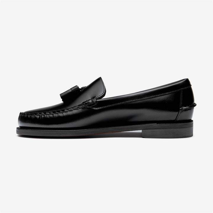 Schwarze Herren Leder Mokassin Loafer fürs Business 3