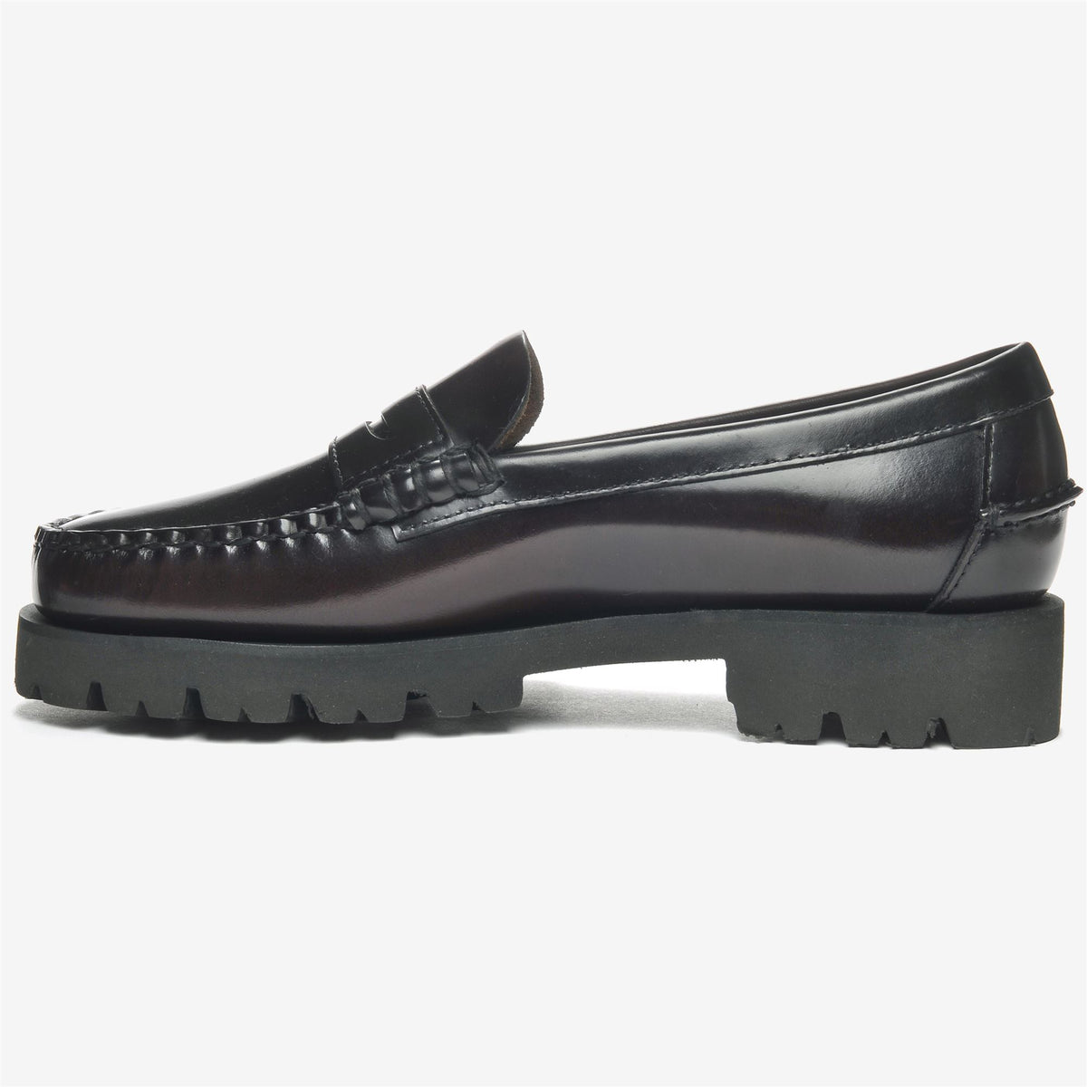 Brown Women's Leather Slip-On Loafer