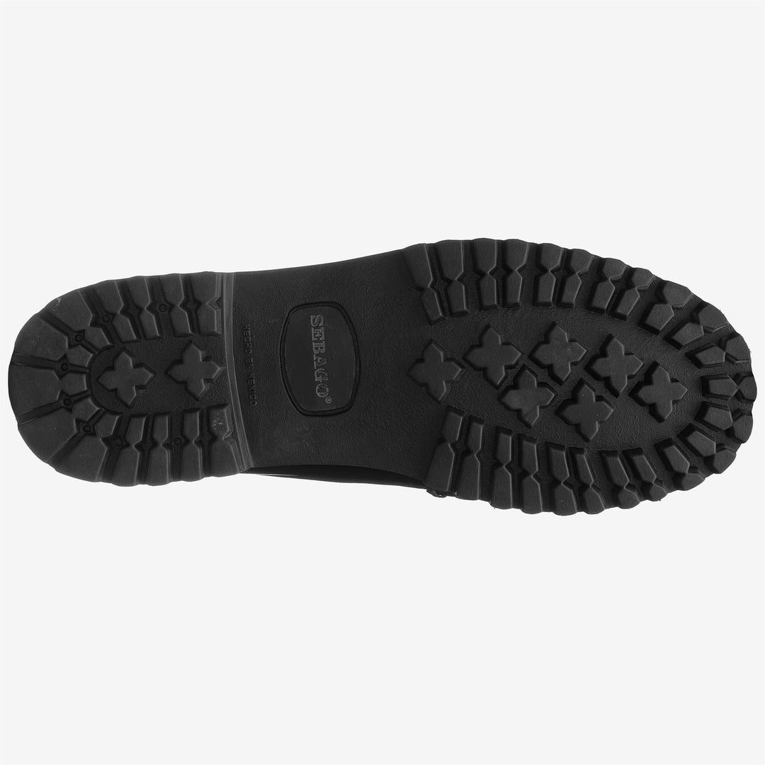 Schwarz-weiße Damen-Leder-Mokassin-Schlupfschuhe für die Freizeit main