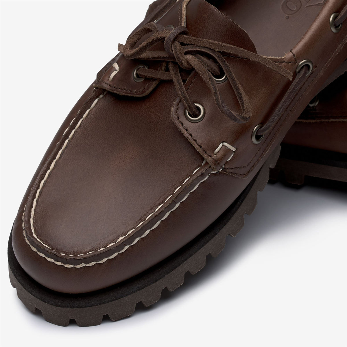 Docksides_Woman_RANGER WAXY WOMAN_Moccasin_Total Dk Brown - Brown Seal - Commercial 6