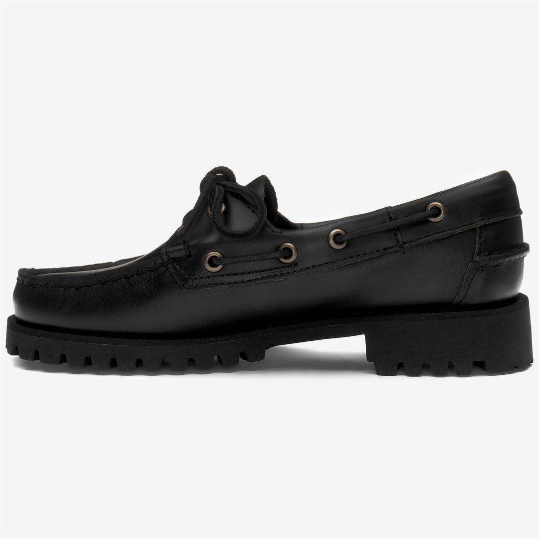 Black Women's Ranger Moccasins with Weather-Resistant Sole main