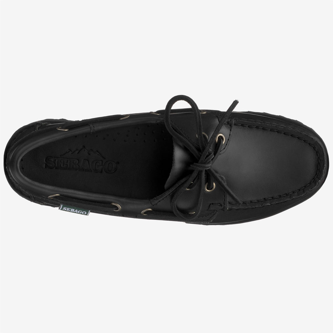Black Women's Ranger Moccasins with Weather-Resistant Sole main