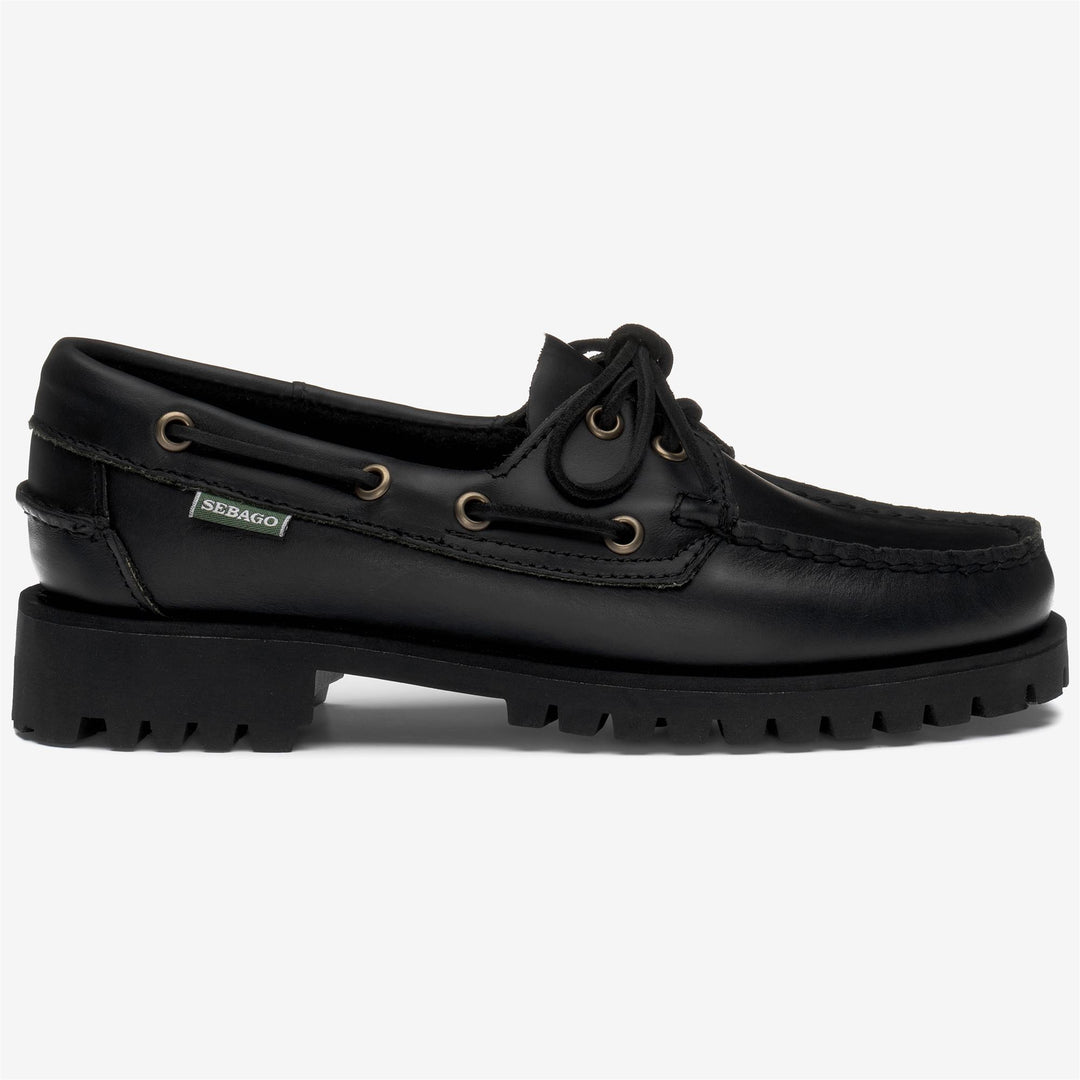 Black Women's Ranger Moccasins with Weather-Resistant Sole main