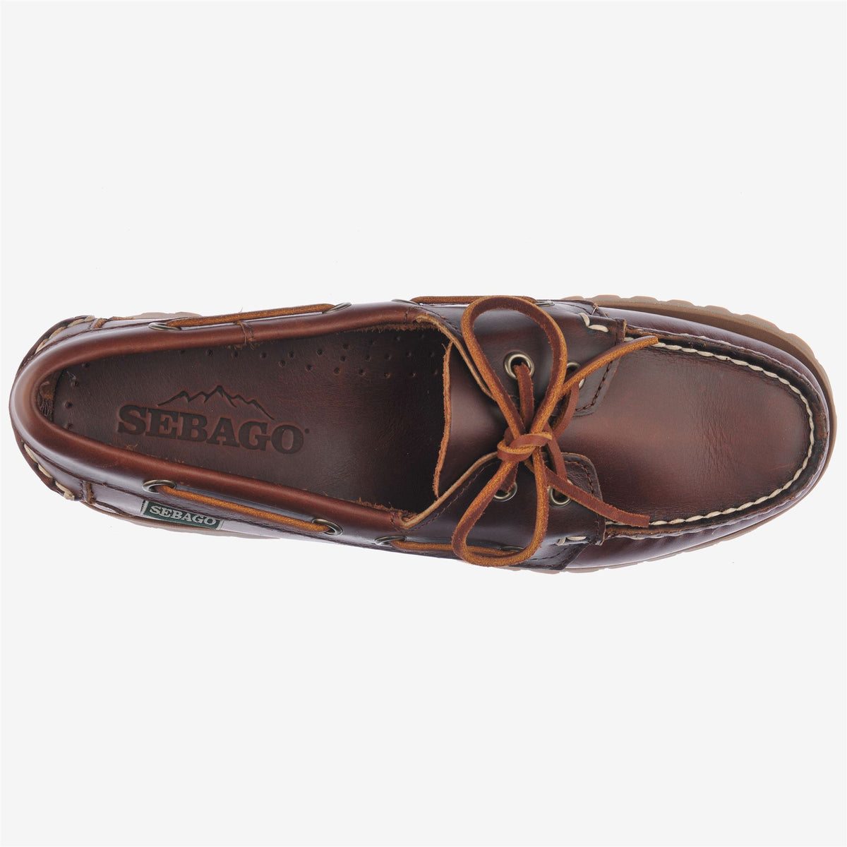 Brown Women's Leather Boat Shoe
