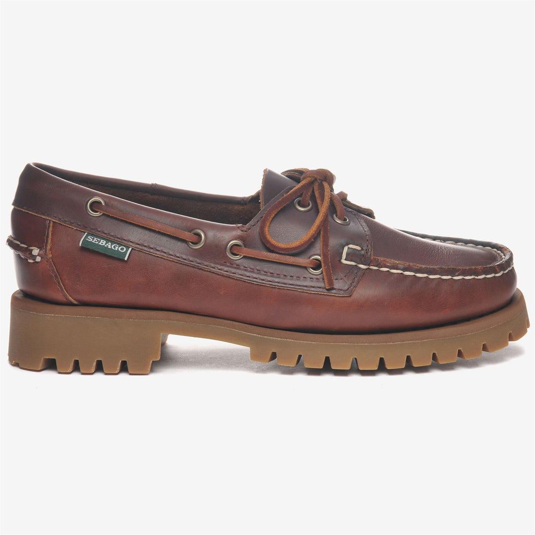 Brown Women's Leather Moccasin Footwear for Leisure 01