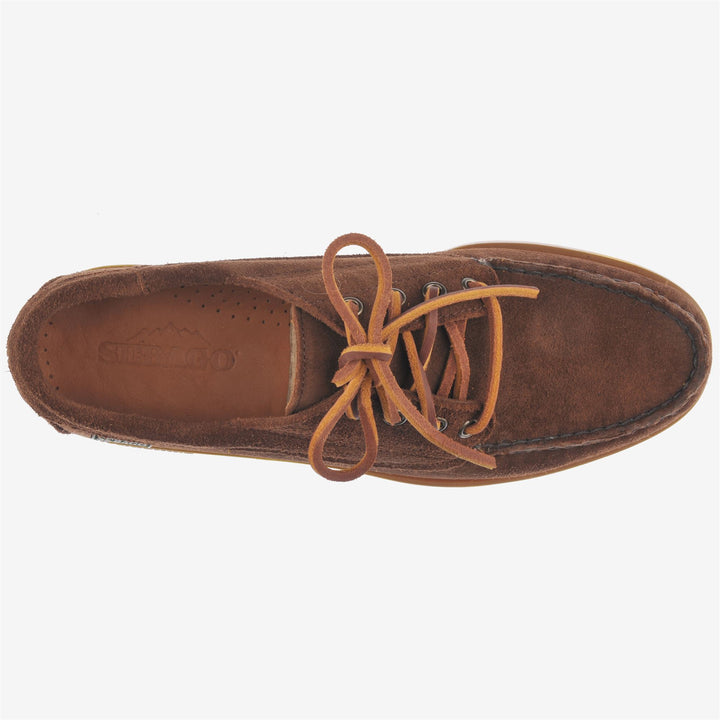 Dark Brown Men's Outdoor Suede Moccasin Docksides 4