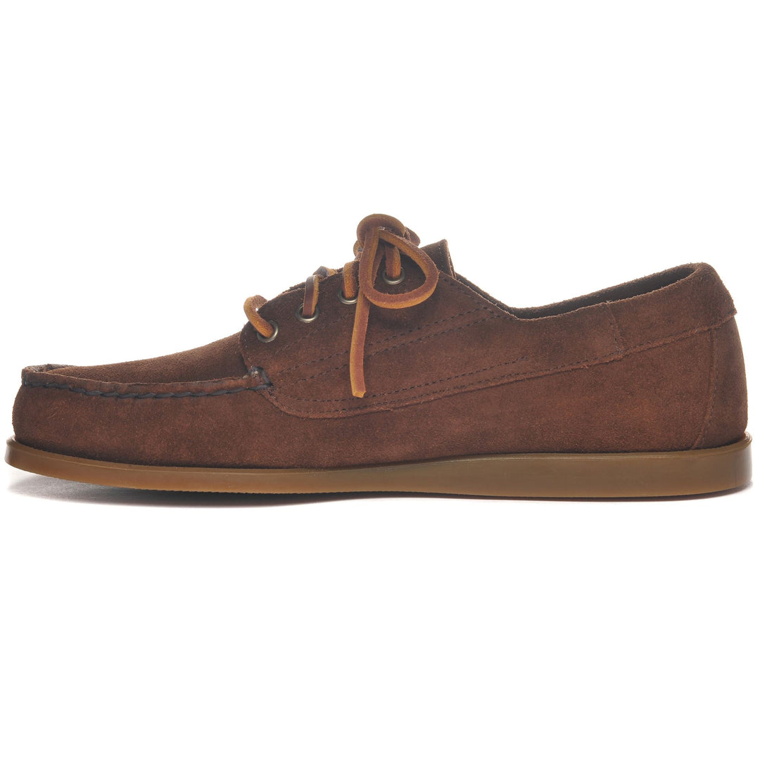 Dark Brown Men's Outdoor Suede Moccasin Docksides main