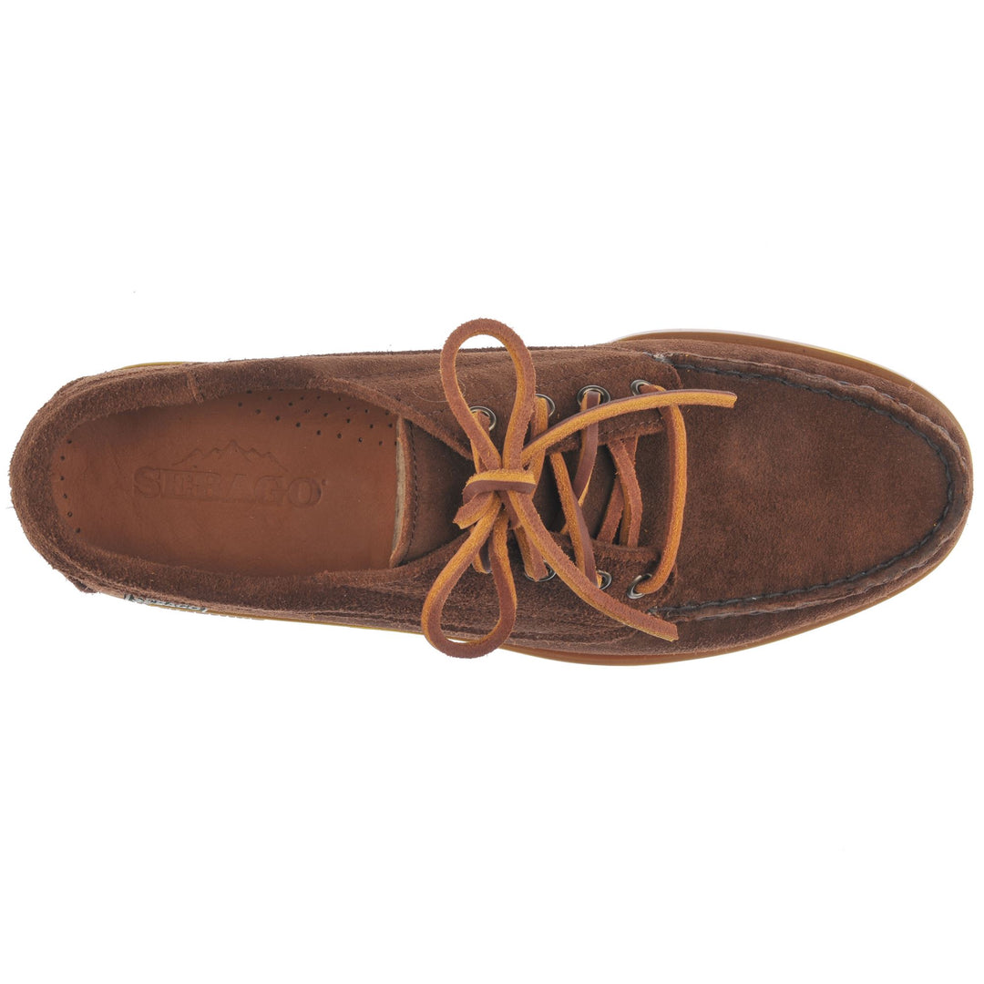 Dark Brown Men's Outdoor Suede Moccasin Docksides main