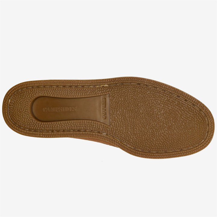 Cognac brown Men's Leisure Moccasin Footwear with Rubber Outsole 2