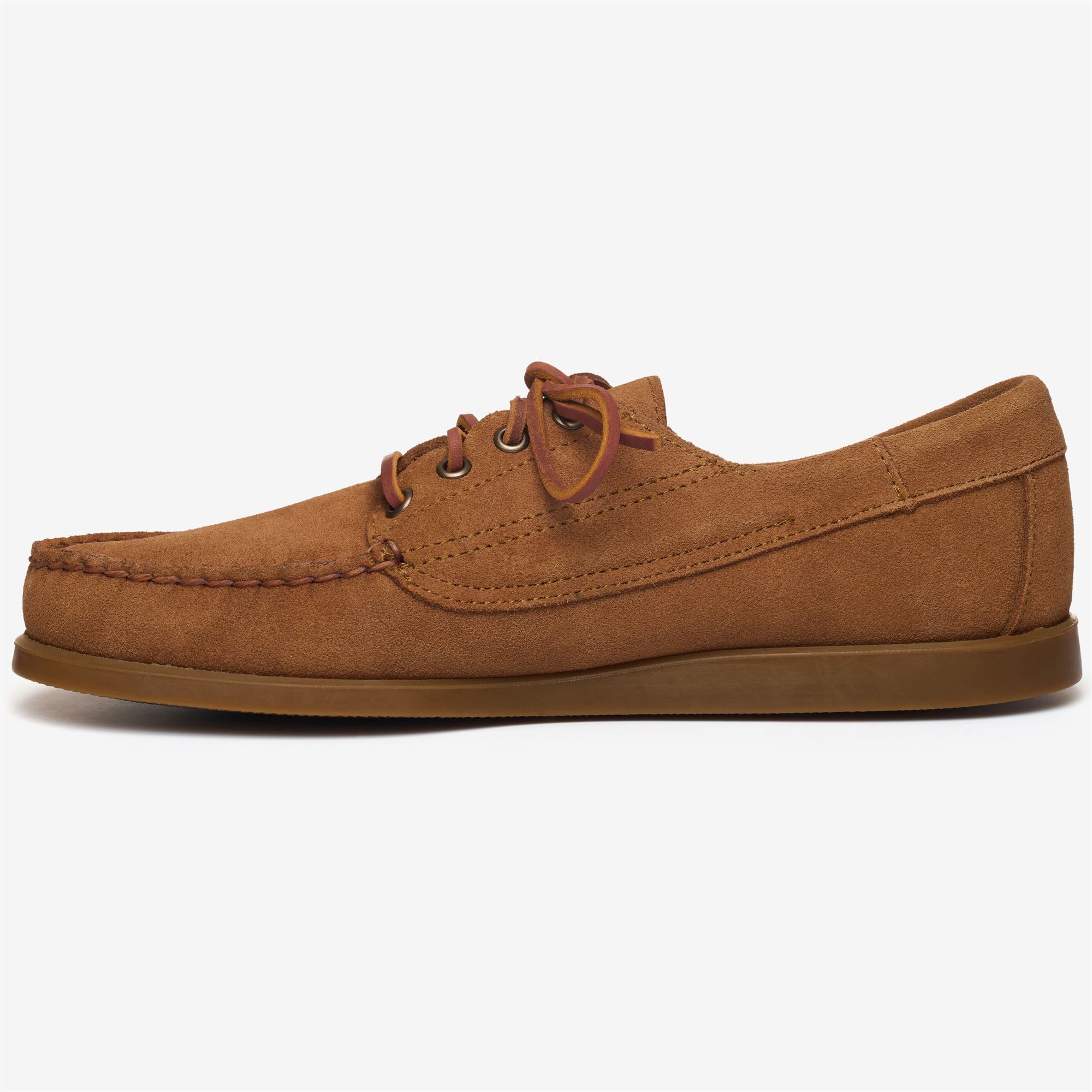 Docksides Man ASKOOK SUEDE Moccasin BROWN COGNAC