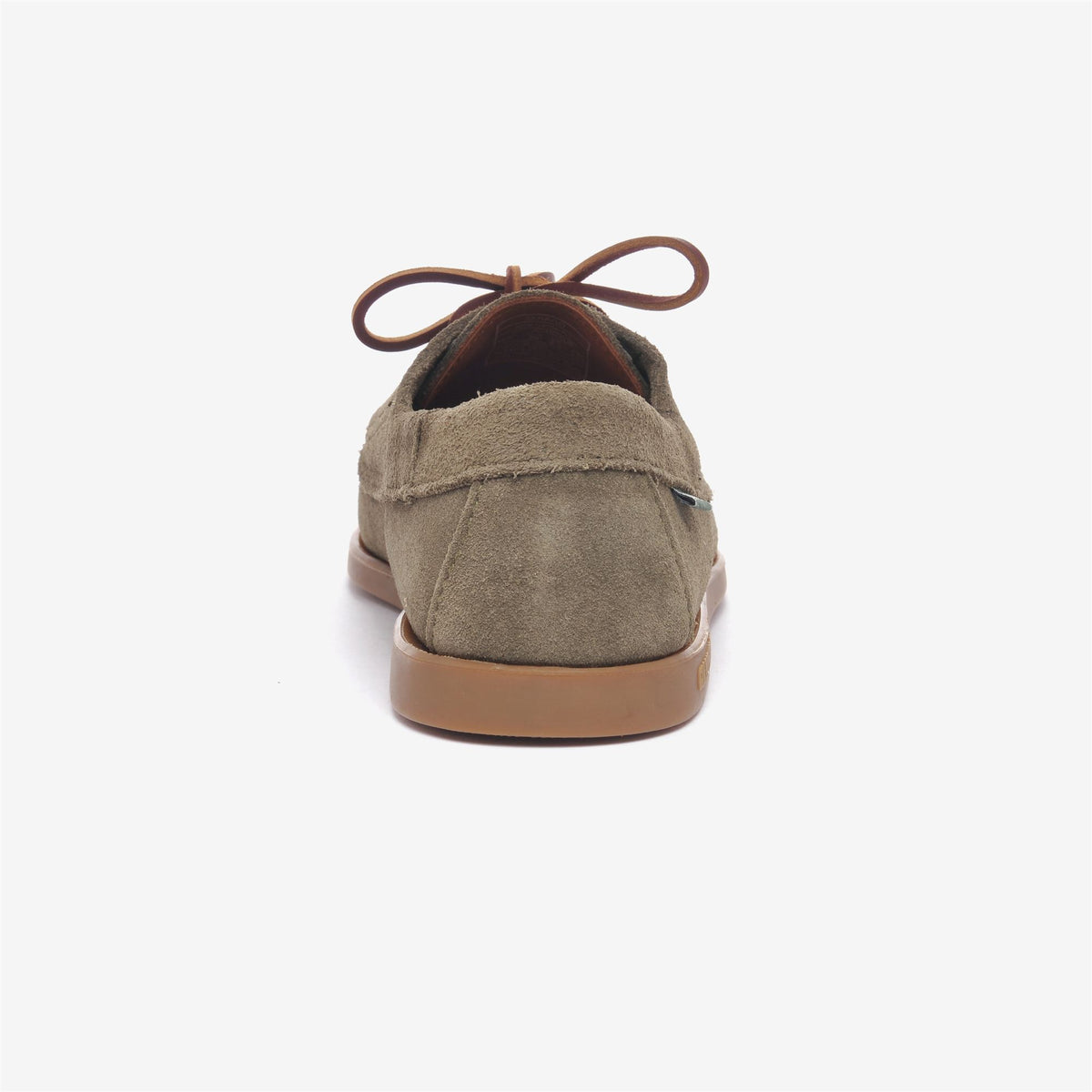 Green Men's Suede Boat Shoe