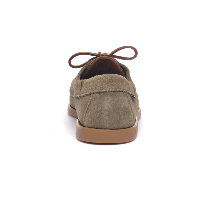 Military green Men's Outdoor Suede Moccasins 5