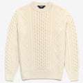 Knitwear_UNISEX_FLEMISH_Jumper_White Natural - Commercial 1