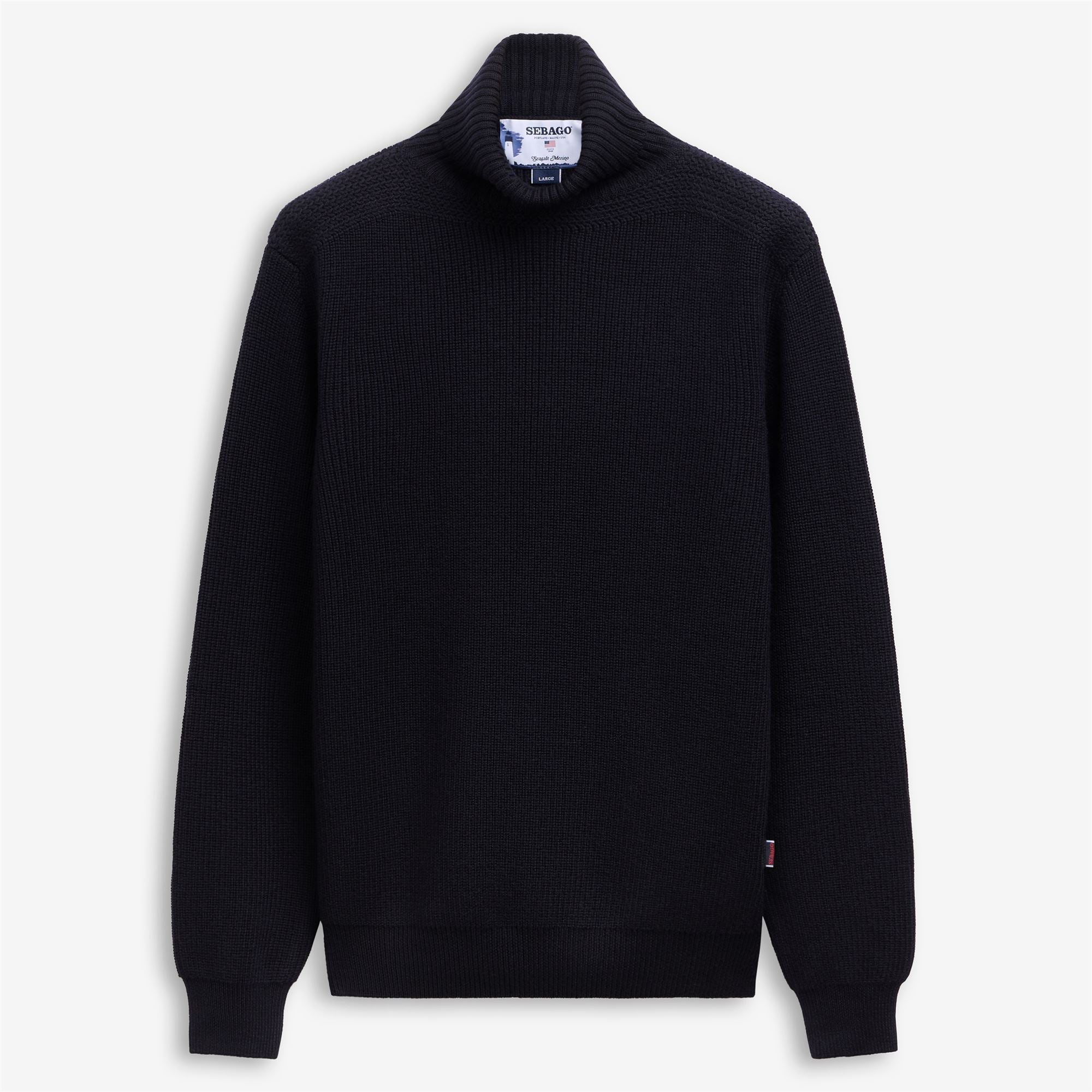 Knitwear_UNISEX_QUICKKNOT_Pull Over_Blue Marine - Commercial 1