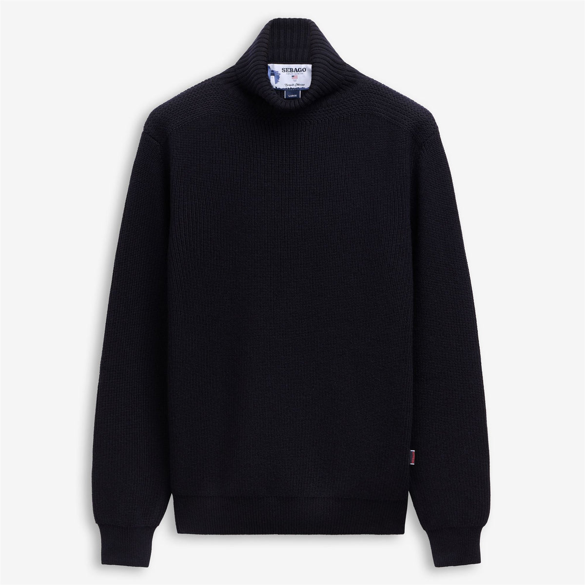 Blue Unisex Merino Wool Jumper