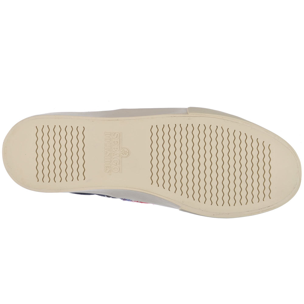 Navy Blue Men's Nautical Low Cut Sneakers for Yachting 02