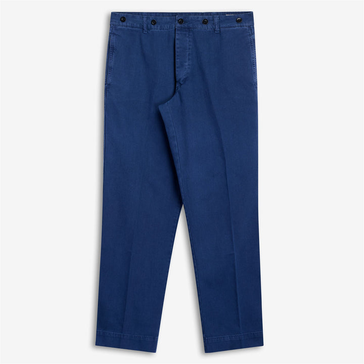 Pantaloni da Fatica da Yachting Uomo Blu Marino in 100% Cotone 1