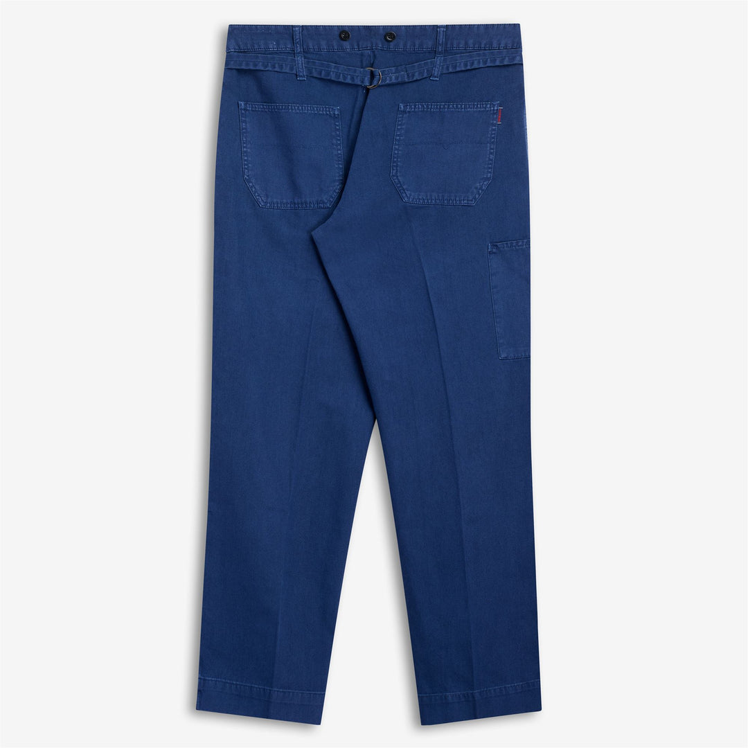 Pantaloni da Fatica da Yachting Uomo Blu Marino in 100% Cotone main