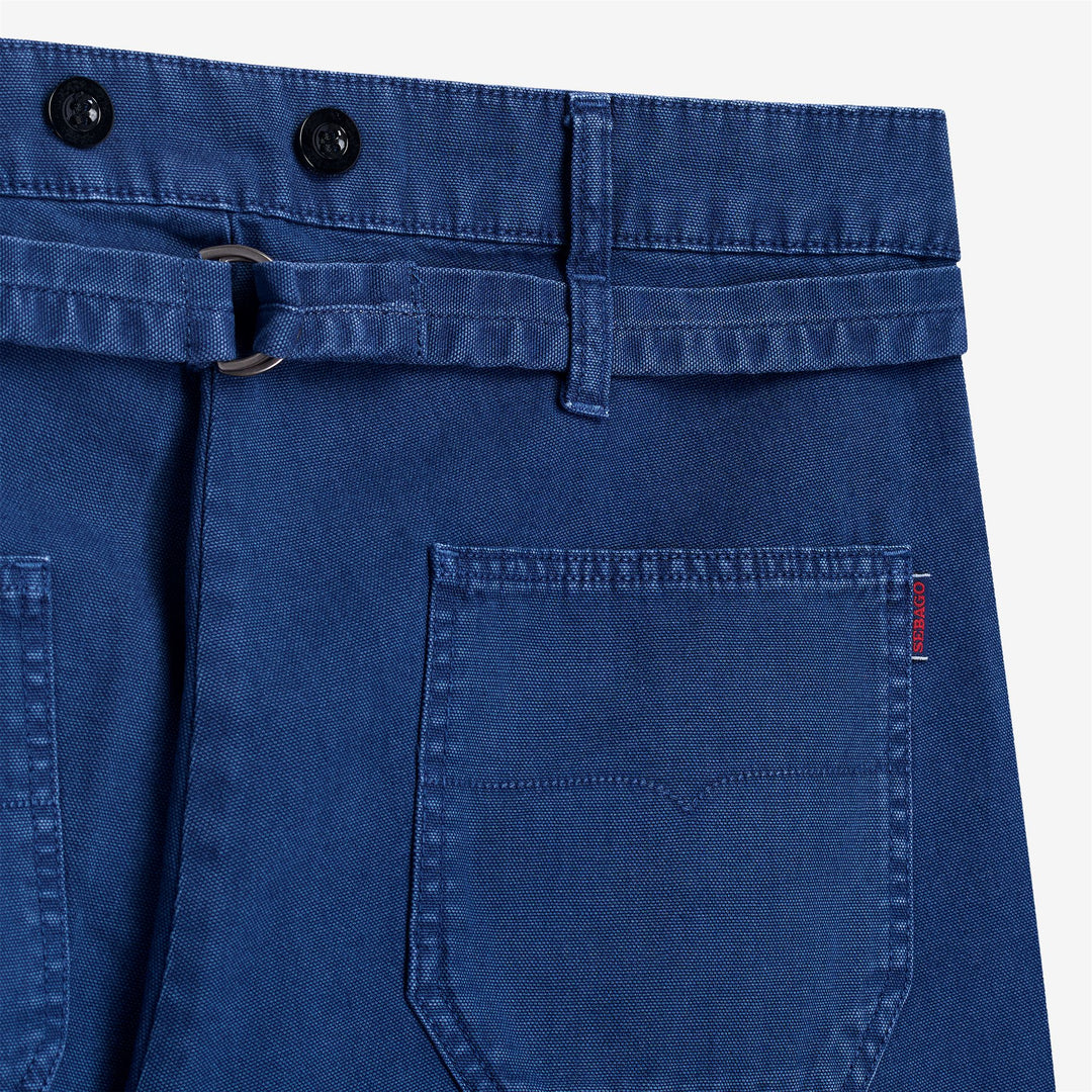 Pantaloni da Fatica da Yachting Uomo Blu Marino in 100% Cotone main