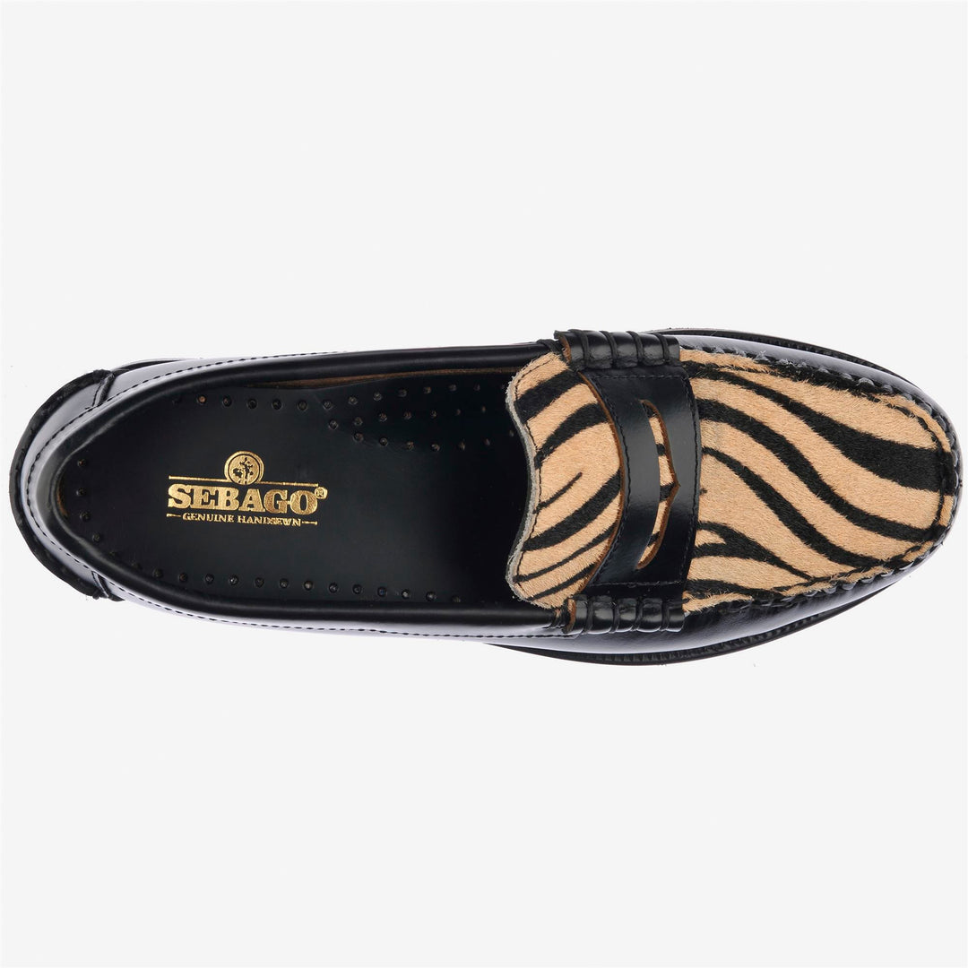 Tiger Yellow Women's Leather Moccasin Business Loafers main