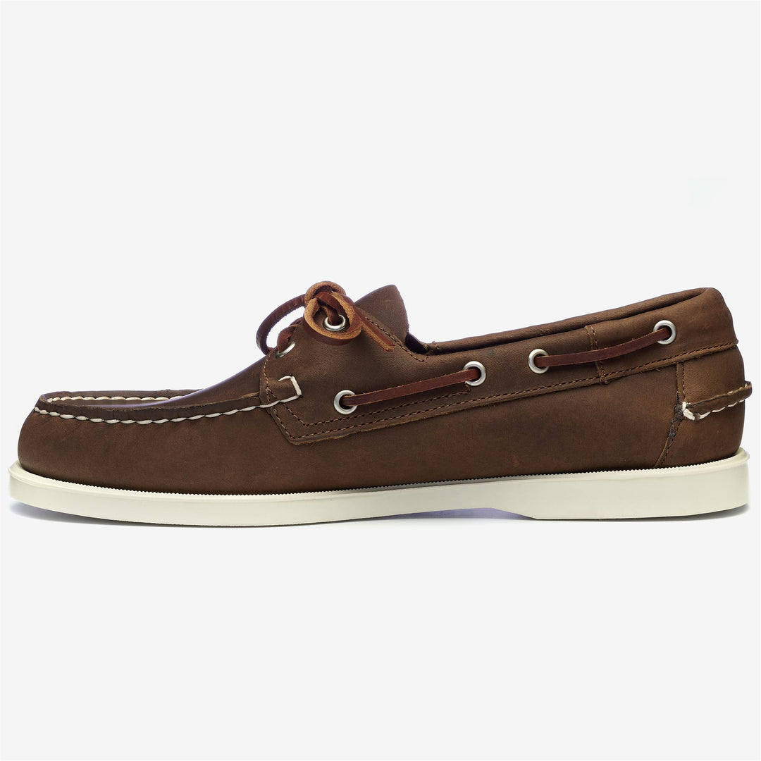 Braune Herren Nautische Mokassin Bootsschuhe für Yachting main
