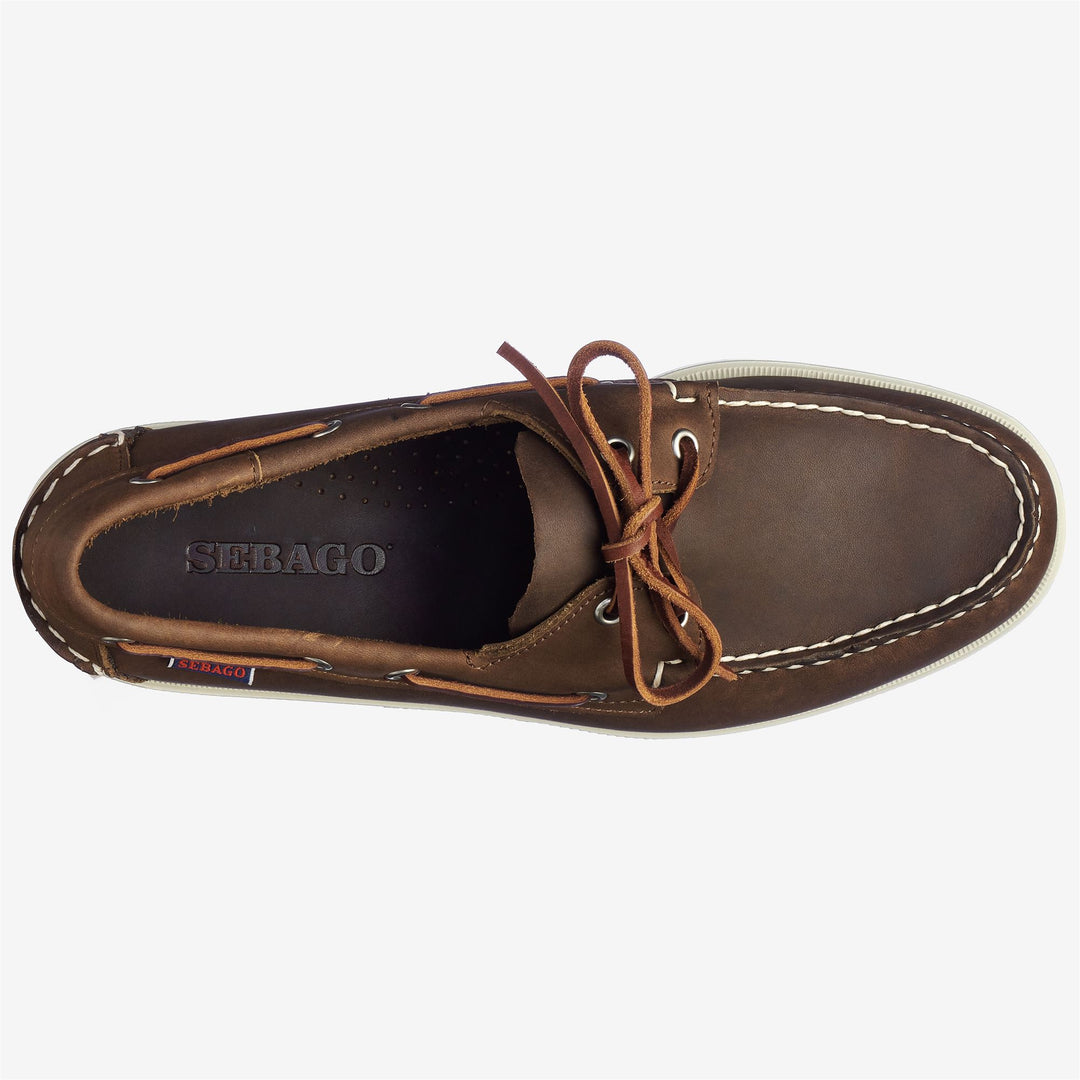 Braune Herren Nautische Mokassin Bootsschuhe für Yachting main