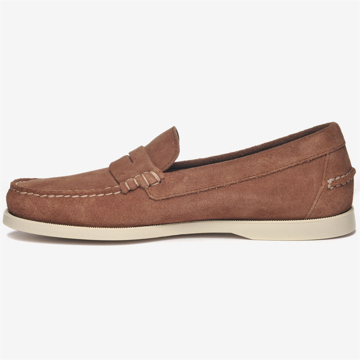 Dark Brown Men's Yachting Moccasin Slip-On Footwear 3