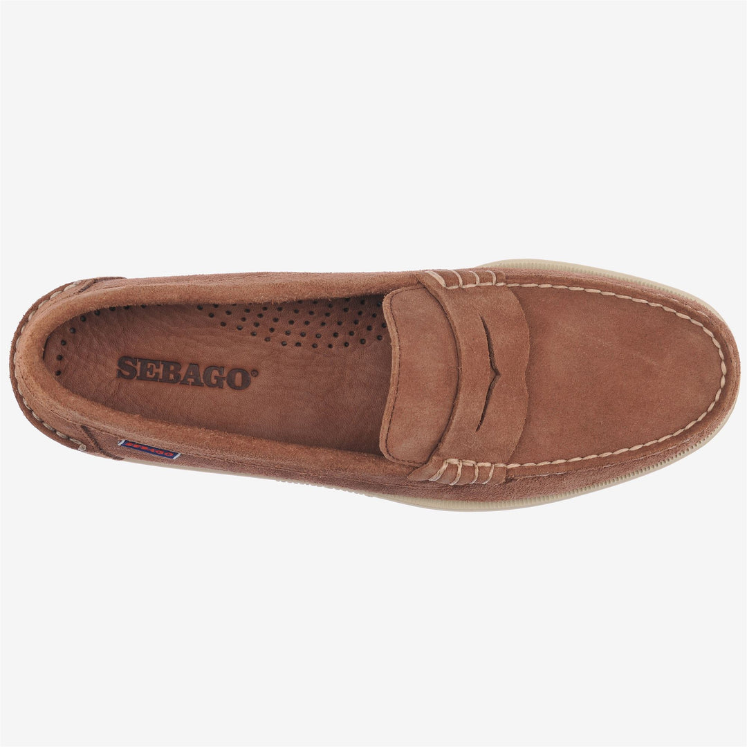 Dark Brown Men's Yachting Moccasin Slip-On Footwear main