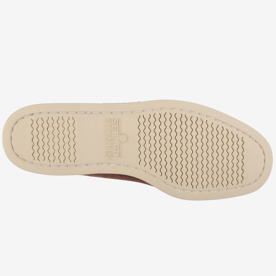 Dunkelbraune Slipper-Schuhe zum Segeln für Herren main