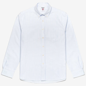 DOUBLING - Camisas - Camisa abotonada - Hombre - AZURE-WHITE