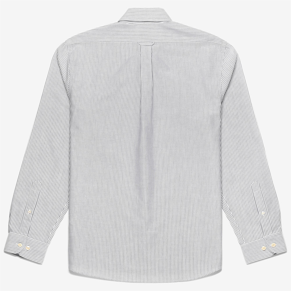Blue White Men's Yachting Button-Down Cotton Shirt 02