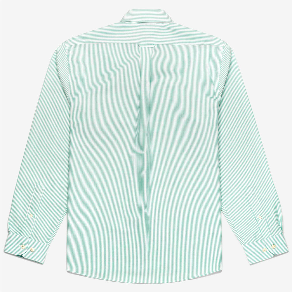 Camicia Button-Down Uomo da Yachting Verde Artico 02