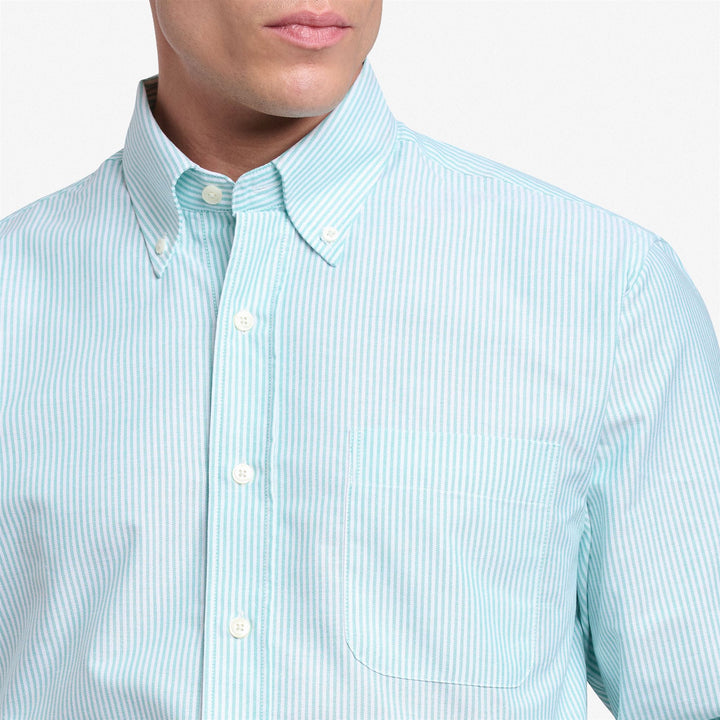 Arctic Green Men's Yachting Button-Down Shirt 4