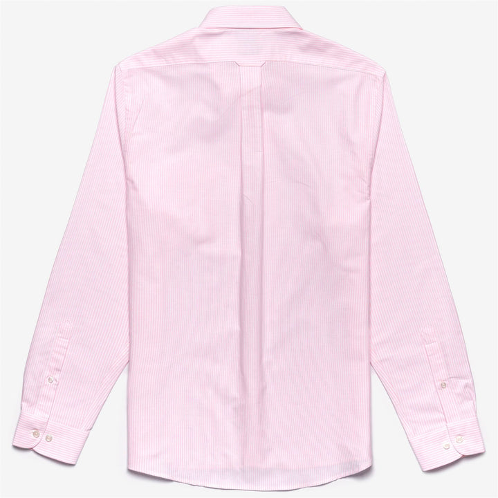 Pink Violet Men's Yachting Button-Down Cotton Shirt 2