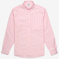 Shirts_MAN_DOUBLING_Button Down_ORANGE LT-WHITE - Commercial 1