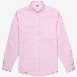 DOUBLING - Camisas - Camisa abotonada - Hombre - RED FUCSIA-WHITE