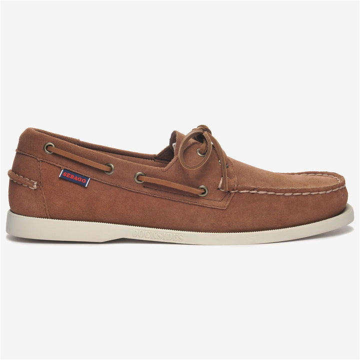 Dark Brown Men's Nautical Moccasin Docksides for Yachting 1