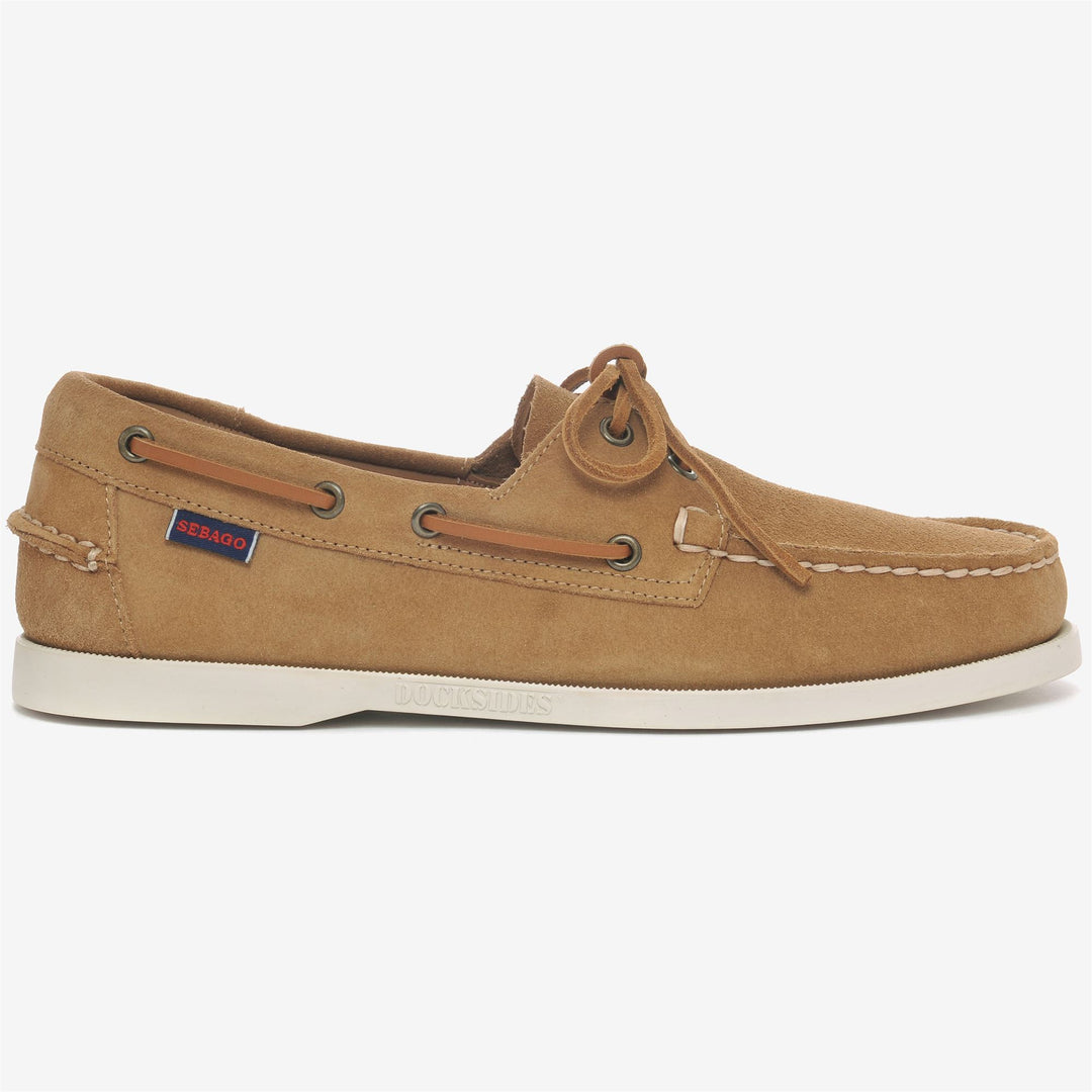 Cognac brown Men's Nautical Moccasin Boat Shoes for Yachting 01