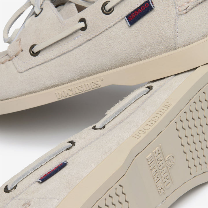 White Men's Nautical Moccasin Docksides for Yachting 5