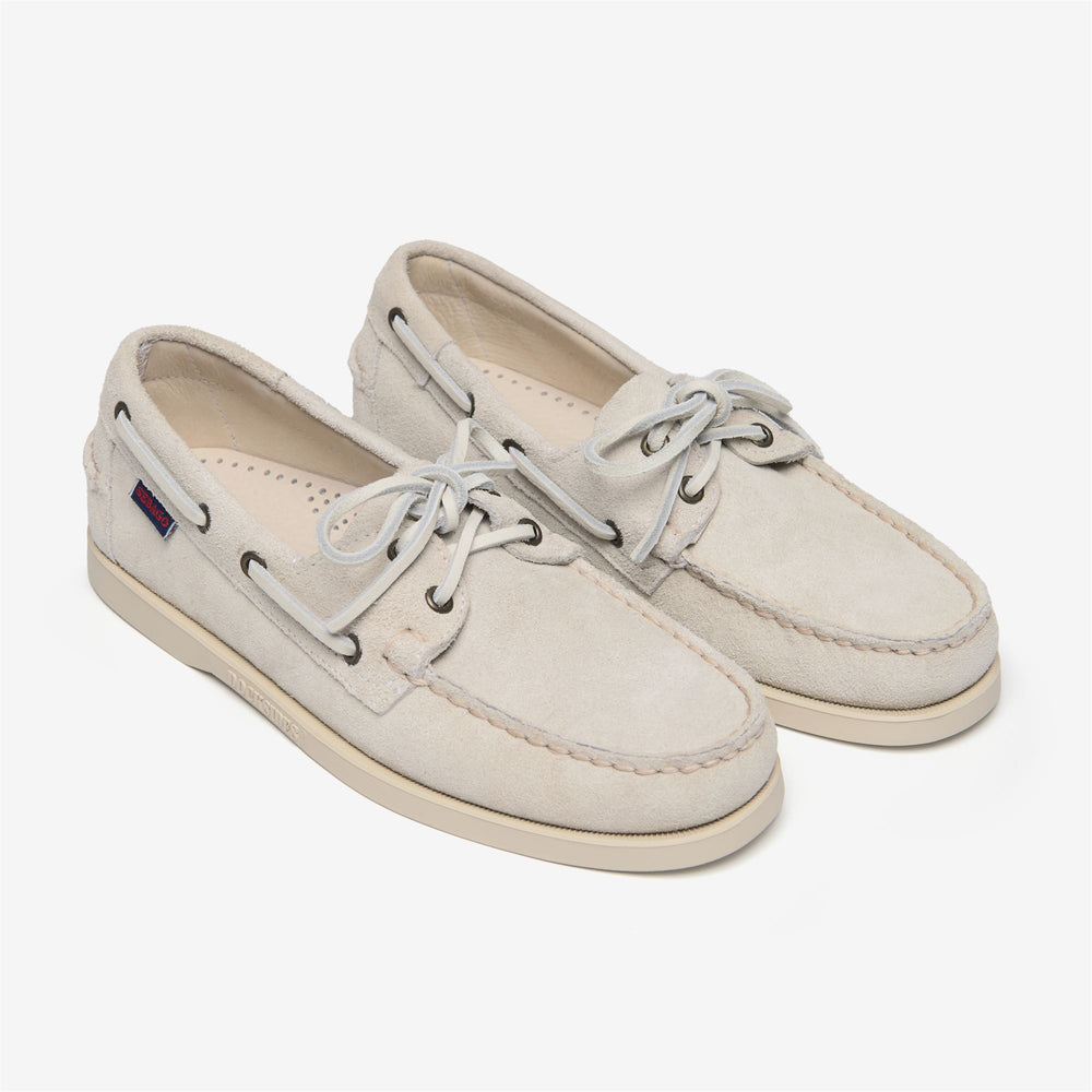 White Men's Nautical Moccasin Docksides for Yachting 02