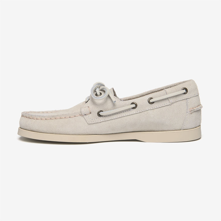 White Men's Nautical Moccasin Docksides for Yachting 3