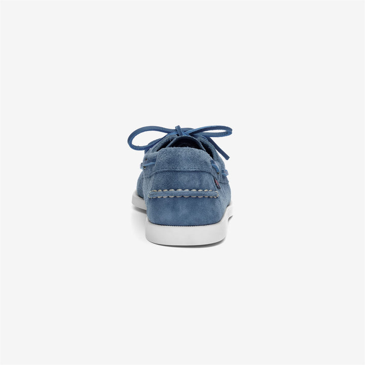 Indigo Blue Men's Nautical Moccasin Boat Shoes 5