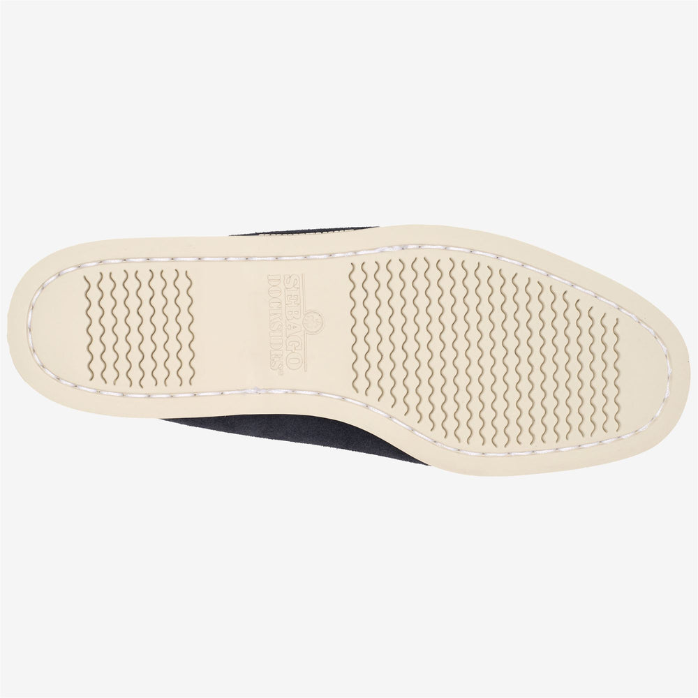 Chaussures bateau mocassins nautiques bleu violet pour homme 02