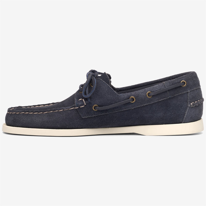 Violet Blue Men's Nautical Moccasin Boat Shoes 3