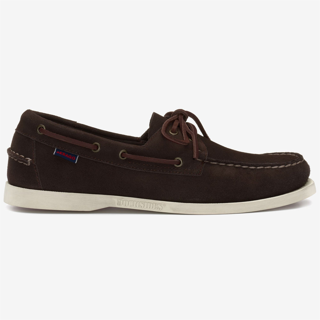 Brown Moka Men's Nautical Moccasin Docksides for Yachting 01