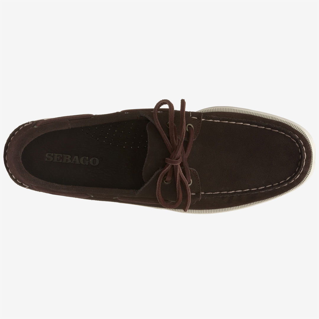 Brown Moka Men's Nautical Moccasin Docksides for Yachting main
